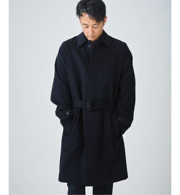 EDIFICE「《予約》ウールカシミアベルテッドコート」|その他|