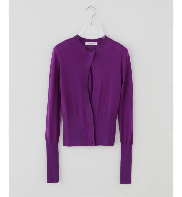 PULP「Gimaguas / ギマガス XIMENA CARDIGAN」|カーディガン|パープル