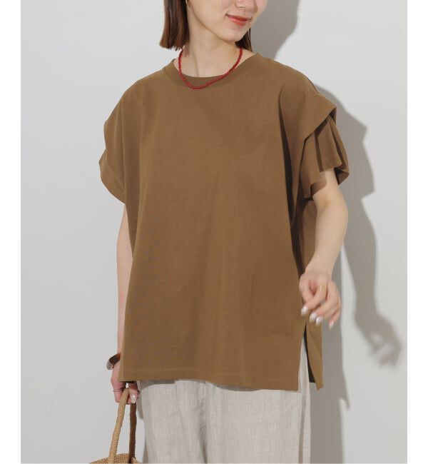 JOURNAL STANDARD relume「《追加3》ショルダータックルーズプルオーバー」|Tシャツ・カットソー|