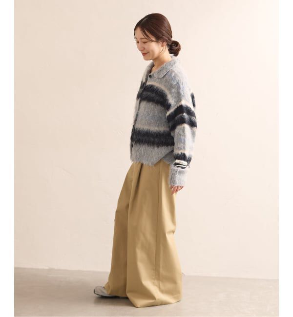 JOURNAL STANDARD「《予約》シャギーボーダーニット」|カーディガン|