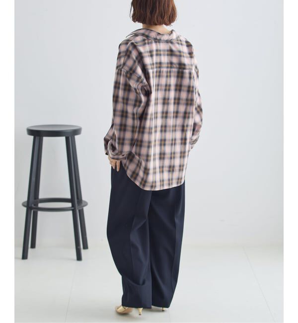 journal standard L'essage「《予約》DEVEAUX/ネルチェック 2WAYシャツ」|シャツ・ブラウス|