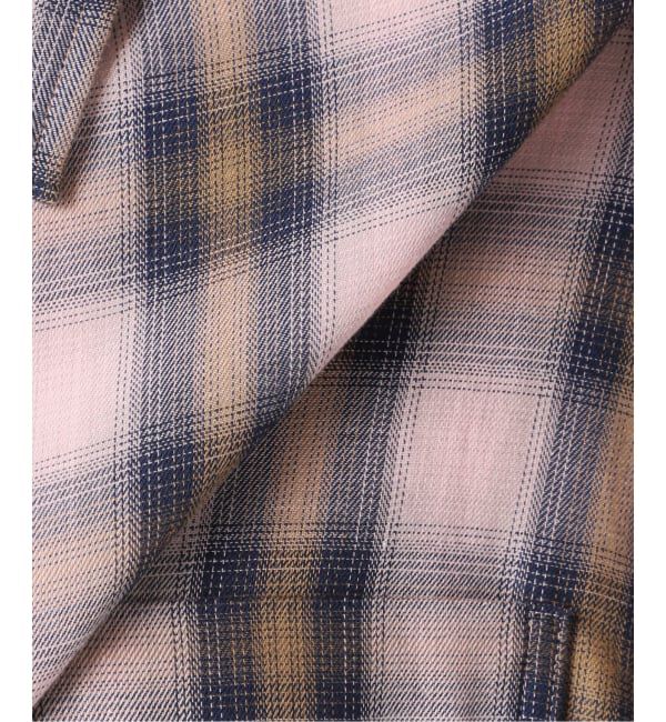journal standard L'essage「《予約》DEVEAUX/ネルチェック 2WAYシャツ」|シャツ・ブラウス|