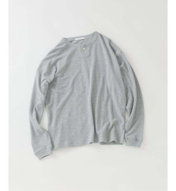 JOURNAL STANDARD relume「《予約》ブロック インレイ 1ボタン ヘンリーネック」|Tシャツ・カットソー|