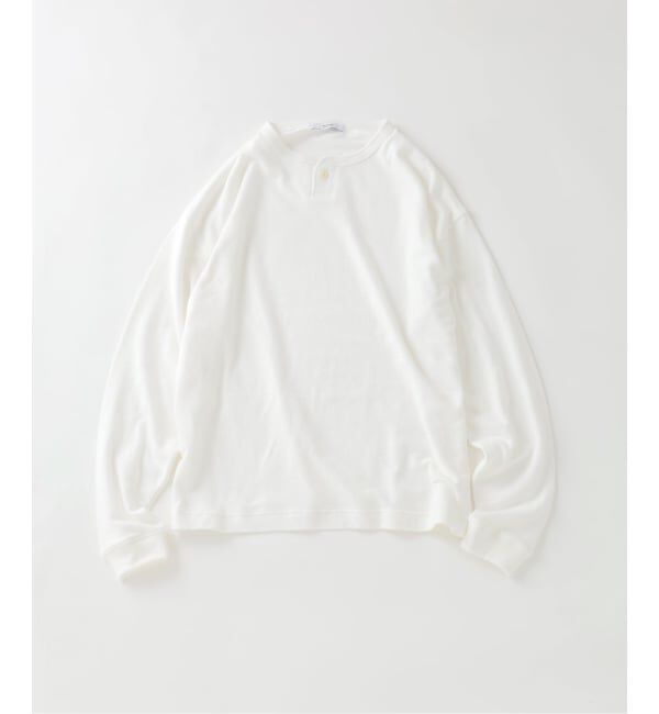 JOURNAL STANDARD relume「《予約》ブロック インレイ 1ボタン ヘンリーネック」|Tシャツ・カットソー|