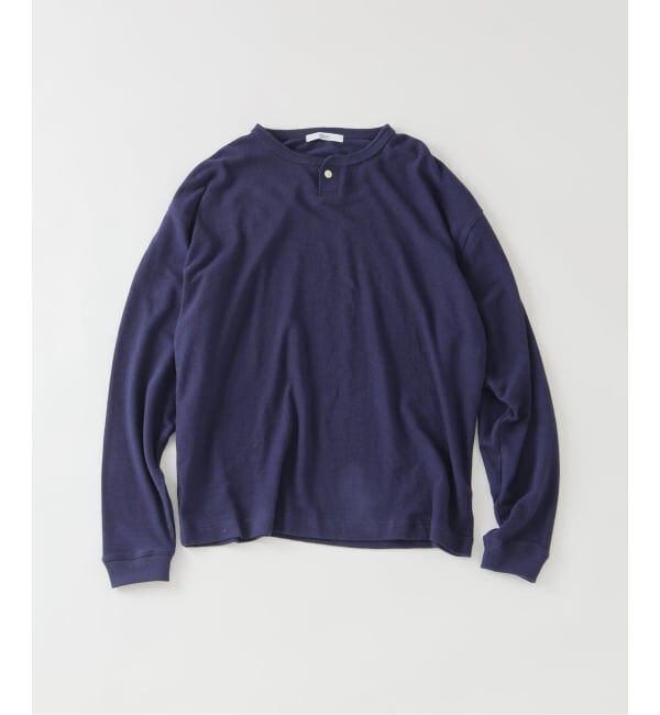 JOURNAL STANDARD relume「《予約》ブロック インレイ 1ボタン ヘンリーネック」|Tシャツ・カットソー|