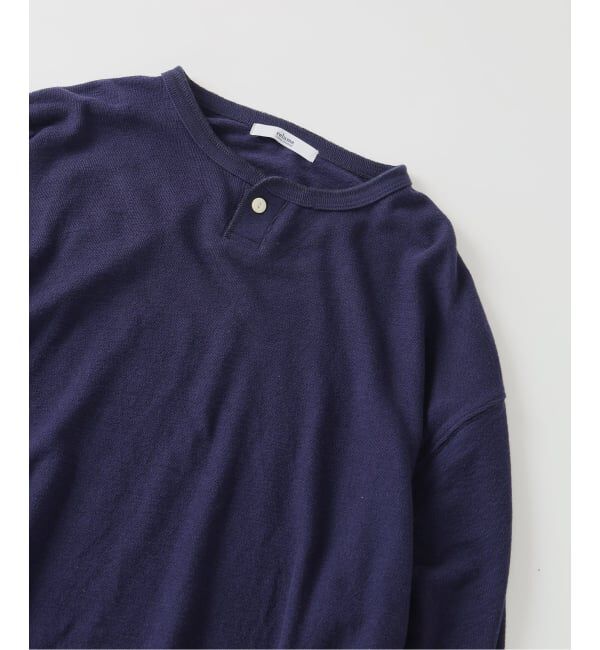 JOURNAL STANDARD relume「《予約》ブロック インレイ 1ボタン ヘンリーネック」|Tシャツ・カットソー|