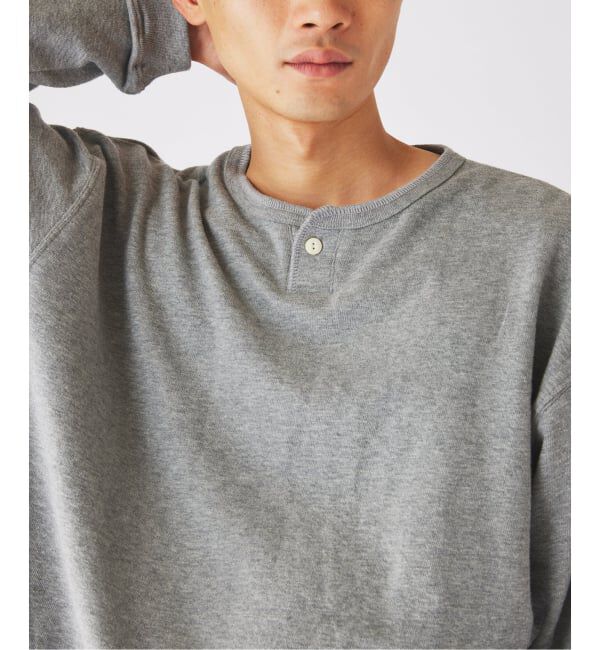 JOURNAL STANDARD relume「《予約》ブロック インレイ 1ボタン ヘンリーネック」|Tシャツ・カットソー|