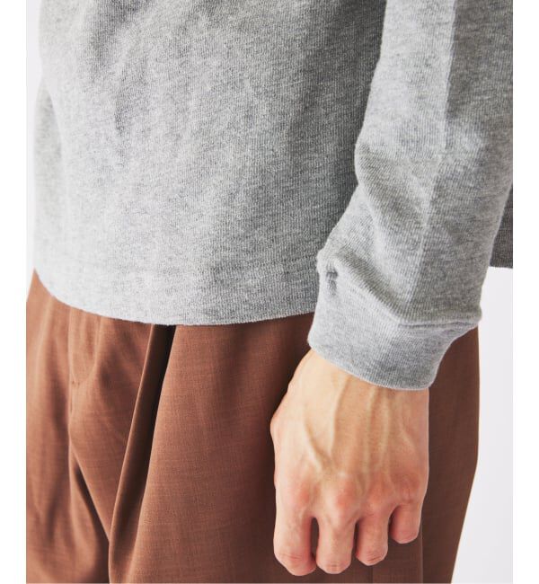 JOURNAL STANDARD relume「《予約》ブロック インレイ 1ボタン ヘンリーネック」|Tシャツ・カットソー|