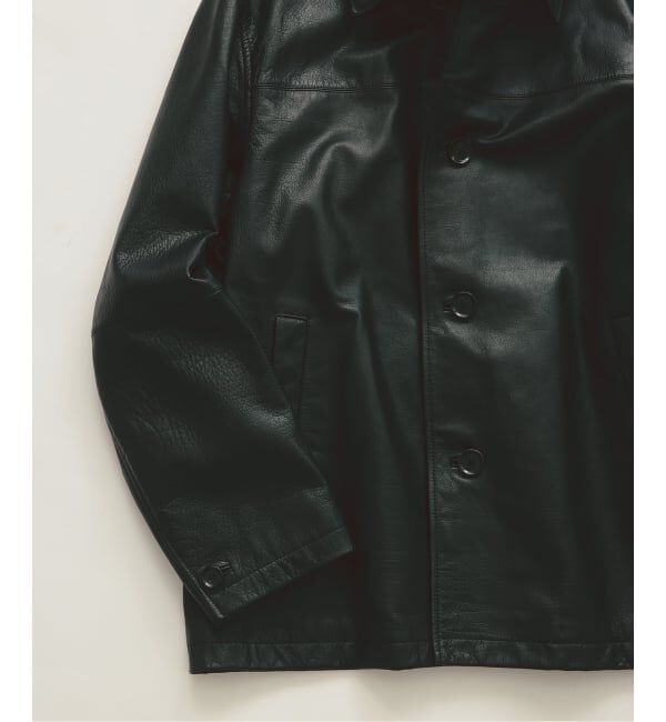 JOURNAL STANDARD relume「《予約》バッファローレザー カーコート」|ライダースジャケット|