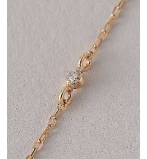 Lilas by Spick&Span「ティアドロップルチルピアス K10（両耳）」|ピアス|
