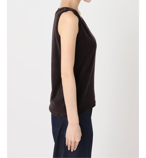 U by SPICK&SPAN「コットンベロアタンクトップ」|タンクトップ|