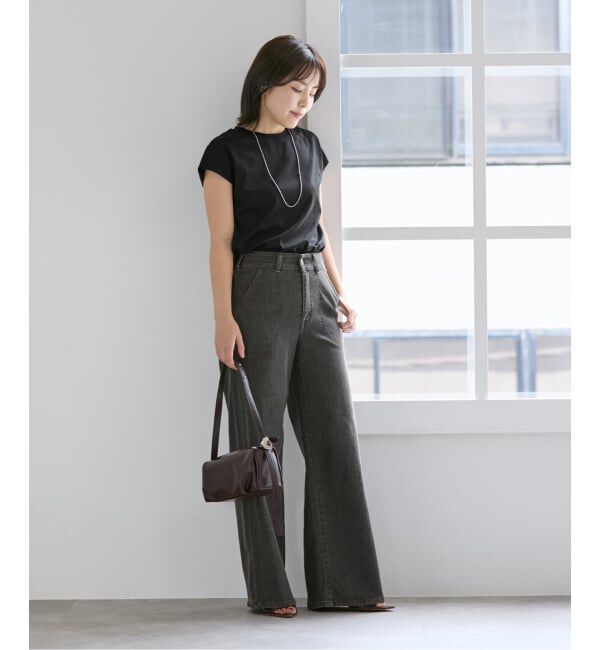  「《追加2》【洗える】接触冷感スムースハイネックプルオーバー」|Tシャツ・カットソー|