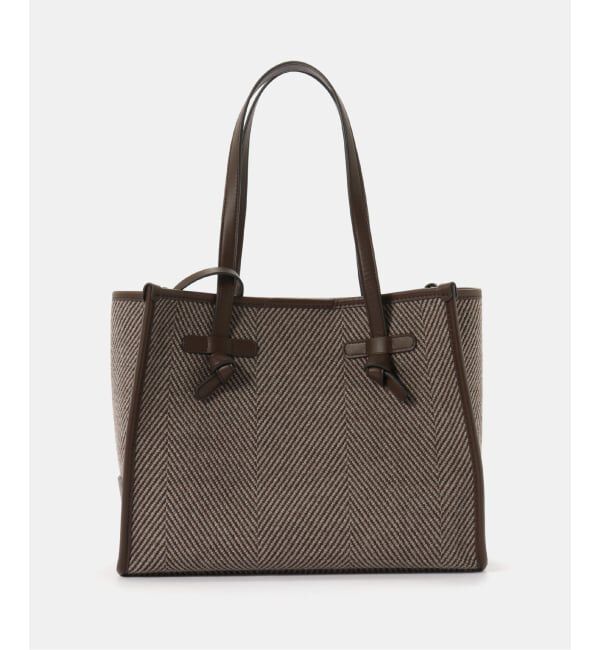  「《WEB限定》GIANNI CHIARINI/ ジャンニ キアリーニMARCELLA SPAGA」|トートバッグ|ブラウン