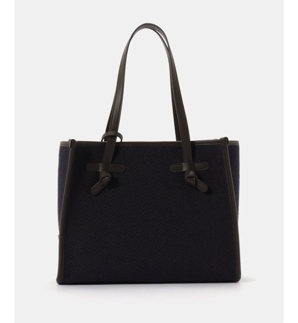  「《WEB限定》GIANNI CHIARINI/ ジャンニ キアリーニMARCELLA SPAGA」|トートバッグ|ネイビー