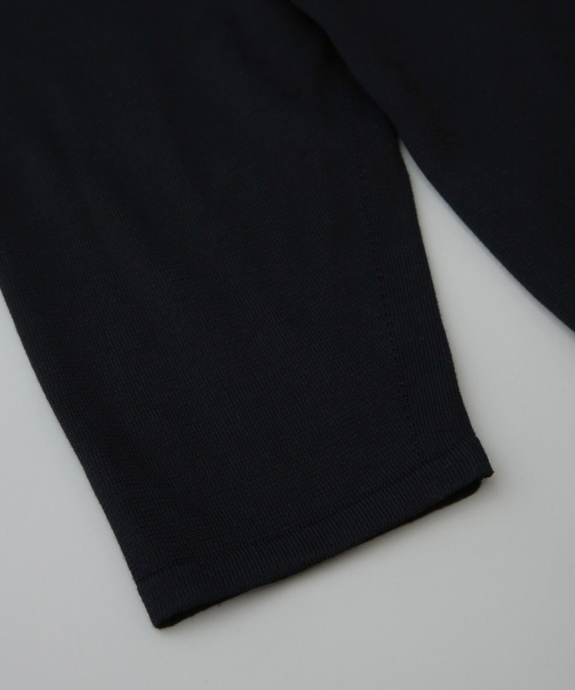 NANO universe「AB.シルクプレーティングリラックスニットTシャツ」|ニット・セーター|