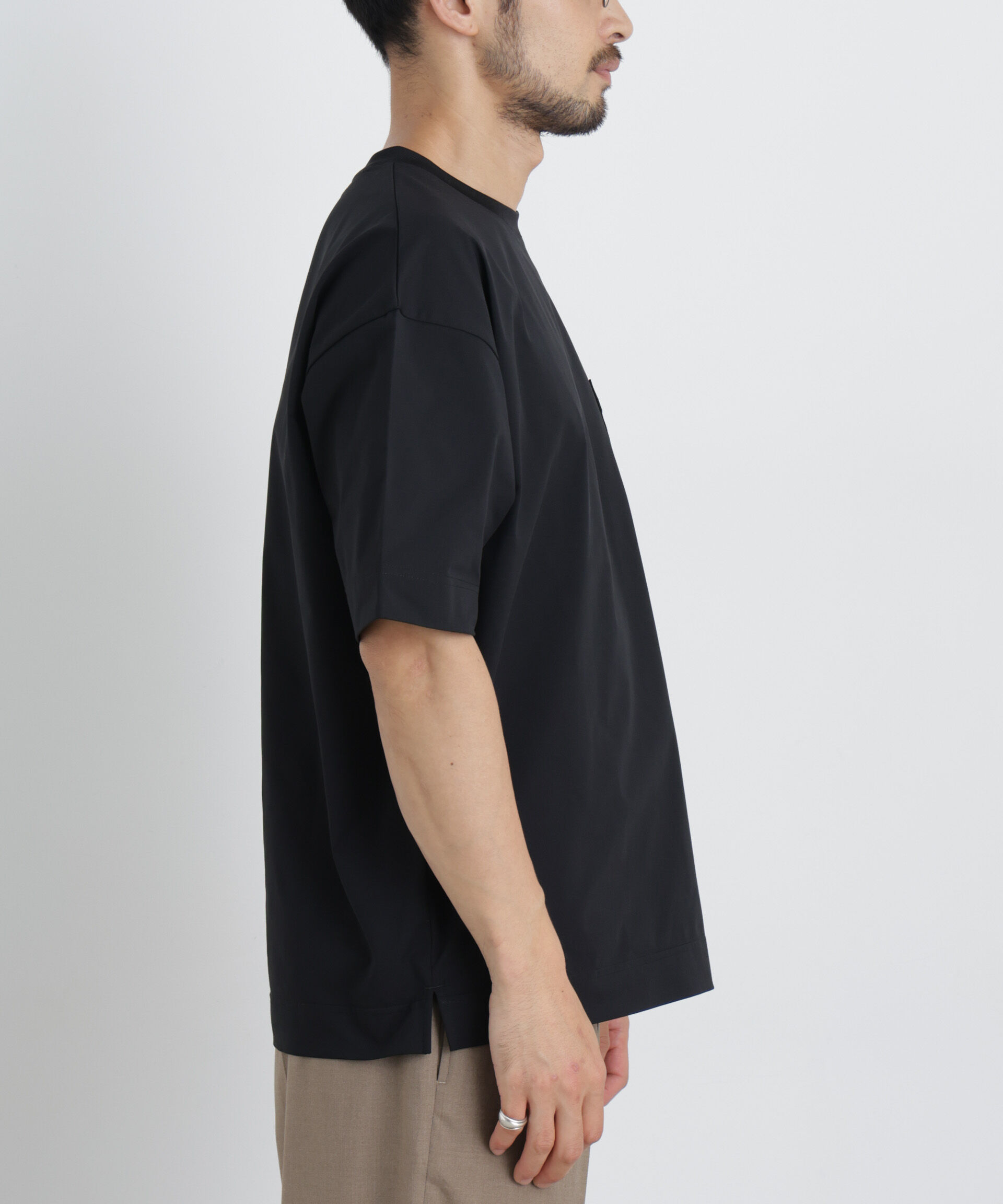 NANO universe「テックポケットTシャツ 半袖」|Tシャツ・カットソー|