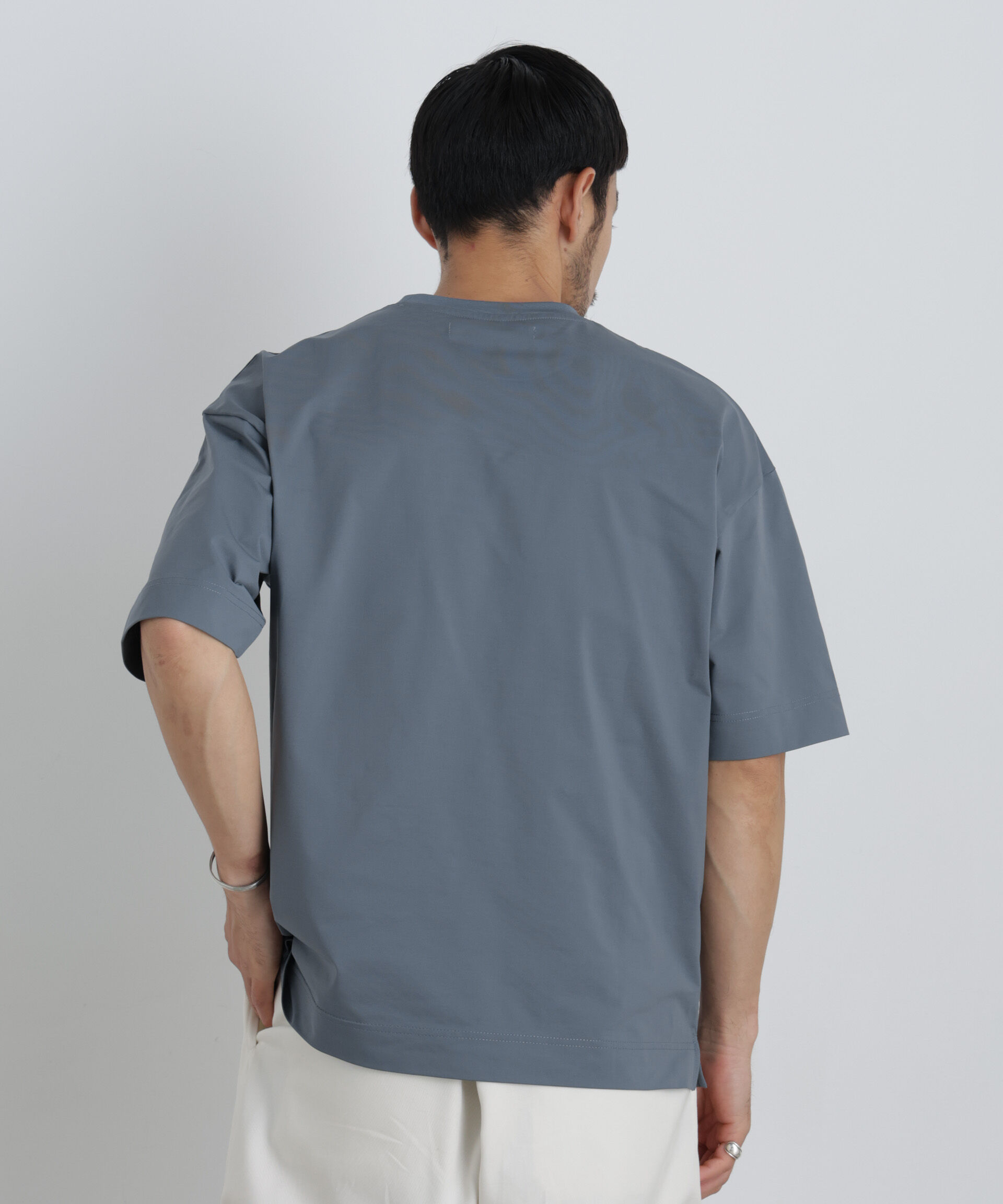 NANO universe「テックポケットTシャツ 半袖」|Tシャツ・カットソー|
