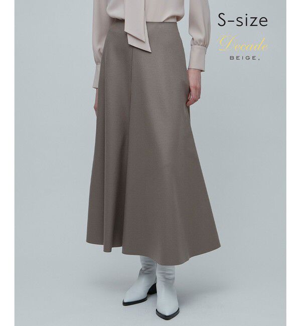 BEIGE,「【S-size】CORBY / フレアスカート」|スカート|Taupe