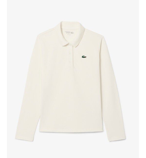 LACOSTE「ヒートレギュレーション＆UVカット鹿の子ゴルフポロシャツ」|ポロシャツ|