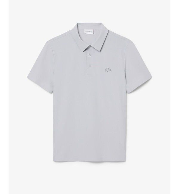 LACOSTE「UPF50+ UVカット ミニマルテックポロシャツ」|ポロシャツ|