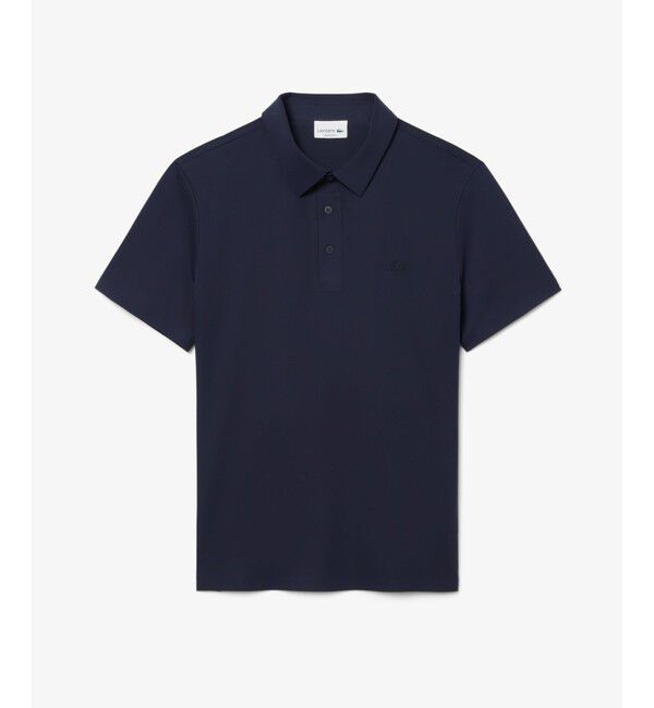LACOSTE「UPF50+ UVカット ミニマルテックポロシャツ」|ポロシャツ|