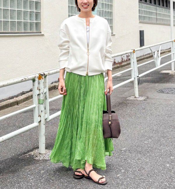 NOLLEY'S「【WEB限定】ウォッシャブルシアーチェックプリーツスカート」|スカート|
