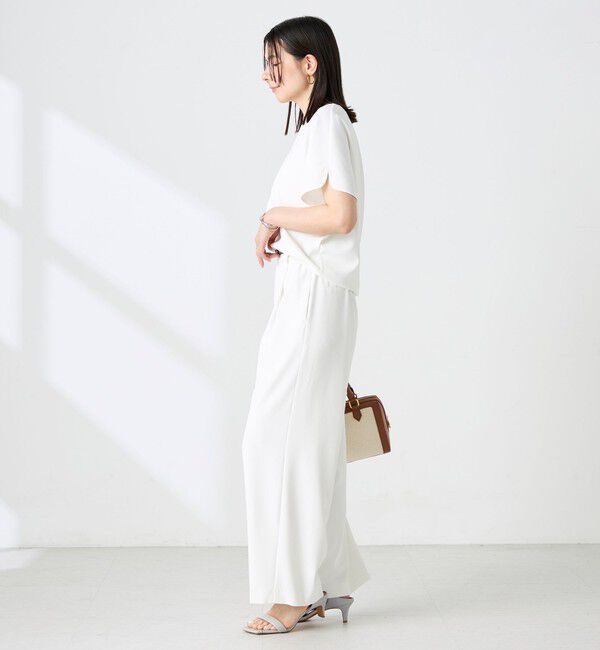 NOLLEY'S sophi「《セットアップ対応》NEW morisachiウォッシャブルツイルケープ風ブラウス」|シャツ・ブラウス|