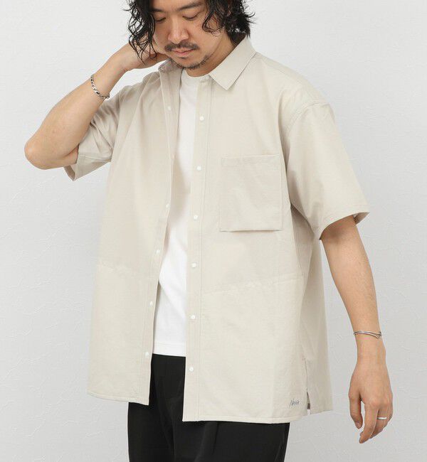 NOLLEY'S goodman「《セットアップ対応》【NANGA】DotAir COMFY S/S SHIRT 26SS 」|シャツ・ブラウス|エクリュ