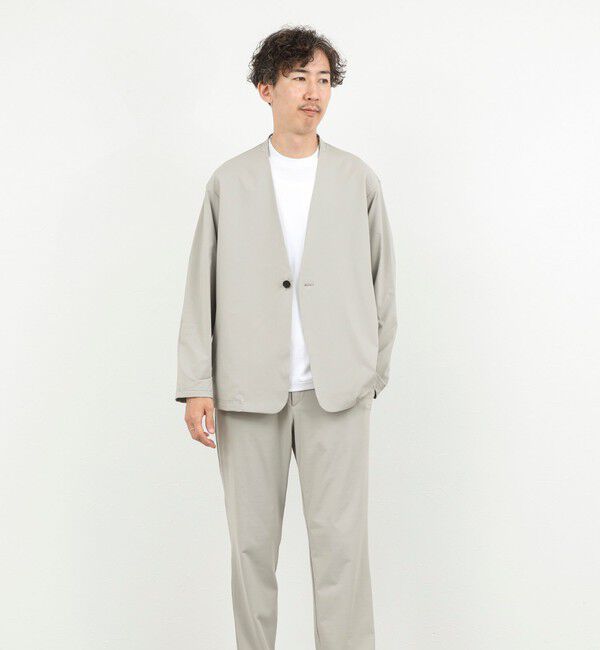 NOLLEY'S goodman「《ビジカジ/セットアップ対応》Vertical 冷感トリコットカーディガン 26SS」|カーディガン|