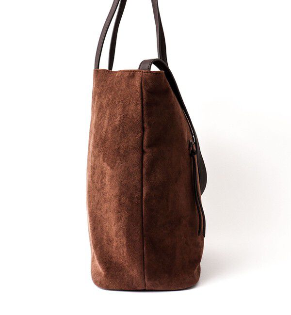 NOLLEY'S goodman「【Un coeur/アンクール】K906021 SUEDE DRAPE 2WAY TOTE」|トートバッグ|
