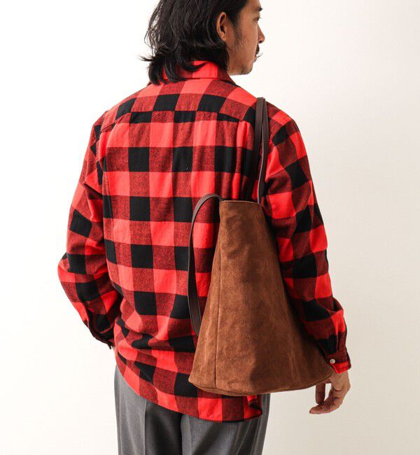 NOLLEY'S goodman「【Un coeur/アンクール】K906021 SUEDE DRAPE 2WAY TOTE」|トートバッグ|