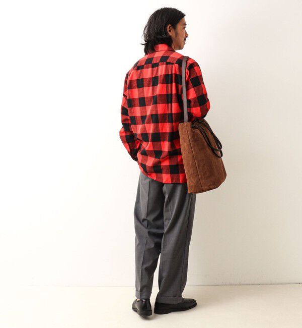 NOLLEY'S goodman「【Un coeur/アンクール】K906021 SUEDE DRAPE 2WAY TOTE」|トートバッグ|