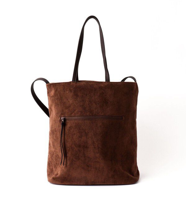 NOLLEY'S goodman「【Un coeur/アンクール】K906021 SUEDE DRAPE 2WAY TOTE」|トートバッグ|