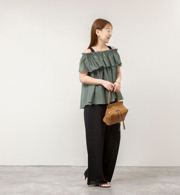 NOLLEY'S sophi「《セットアップ対応》【WALANCE/ワランス】paper knit パンツ」|その他|