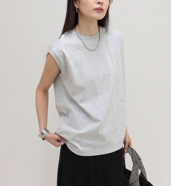 fredy emue「汗ジミ軽減天竺フレンチTシャツ」|Tシャツ・カットソー|