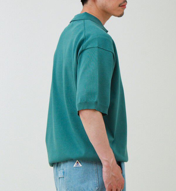 GLOSTER「【ラクなのに上品】コットンタッチリラックスポロ」|ポロシャツ|