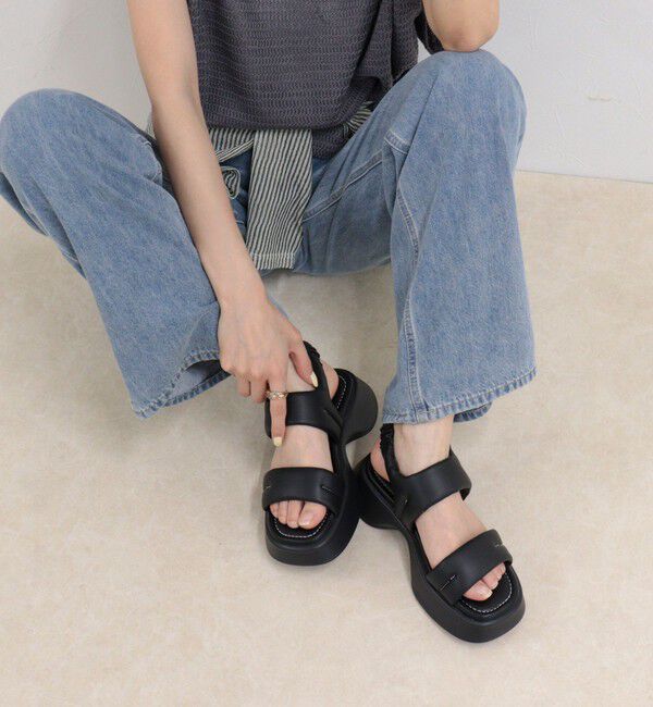 fredy emue「【JETEE/ ジュテ】軽量パファーサンダル」|サンダル|