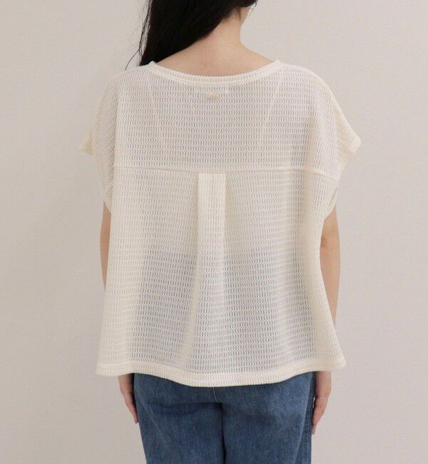 fredy emue「メッシュフレンチプルオーバーカットソー」|Tシャツ・カットソー|