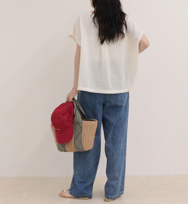 fredy emue「メッシュフレンチプルオーバーカットソー」|Tシャツ・カットソー|