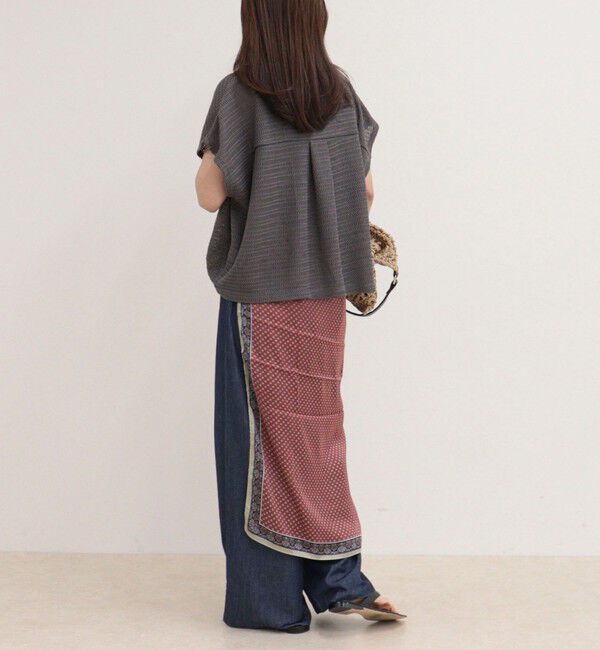 fredy emue「メッシュフレンチプルオーバーカットソー」|Tシャツ・カットソー|