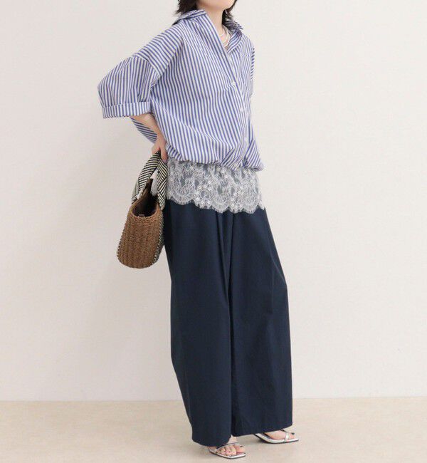 fredy emue「【人気につき半袖Ver.で再登場】汗染み軽減加工COTTON半袖シャツブルゾン」|シャツ・ブラウス|