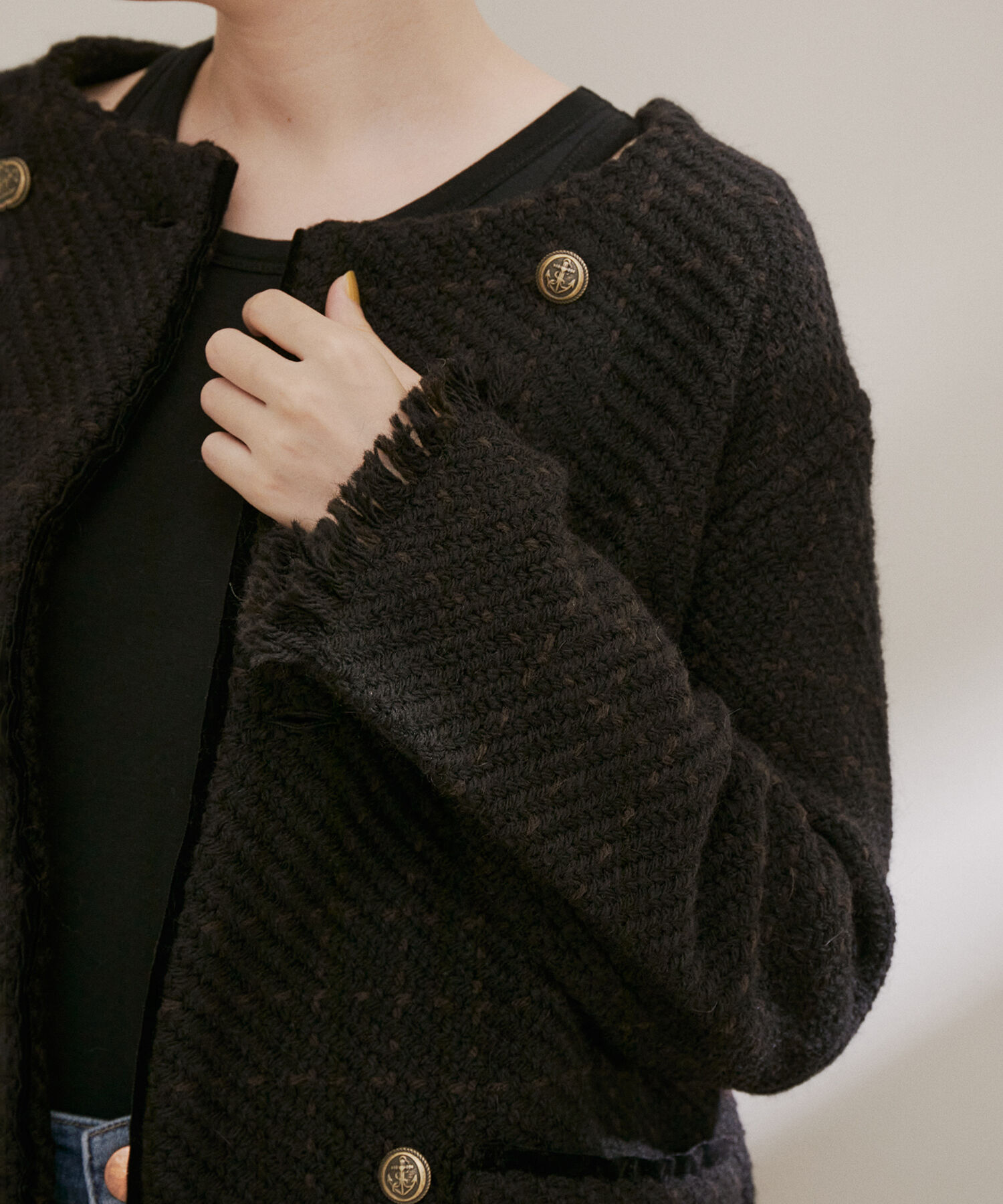 SALON adam et rope'「【Smile Cotton】カップ付きアメリカンスリーブタンクトップ」|タンクトップ|