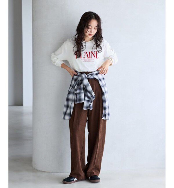 VIS「ロゴ＆フォトアソートロングTシャツ」|Tシャツ・カットソー|