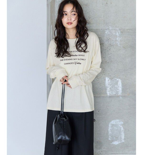 VIS「ロゴ＆フォトアソートロングTシャツ」|Tシャツ・カットソー|