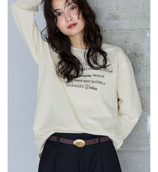 VIS「ロゴ＆フォトアソートロングTシャツ」|Tシャツ・カットソー|
