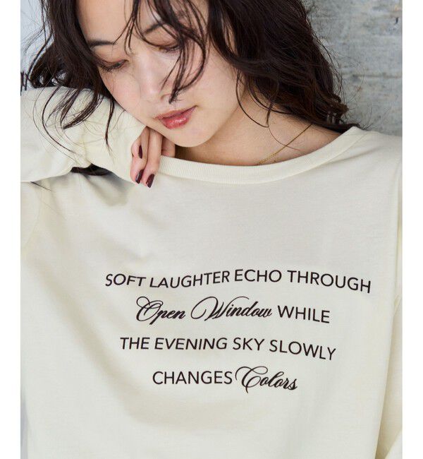 VIS「ロゴ＆フォトアソートロングTシャツ」|Tシャツ・カットソー|