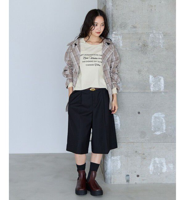 VIS「ロゴ＆フォトアソートロングTシャツ」|Tシャツ・カットソー|