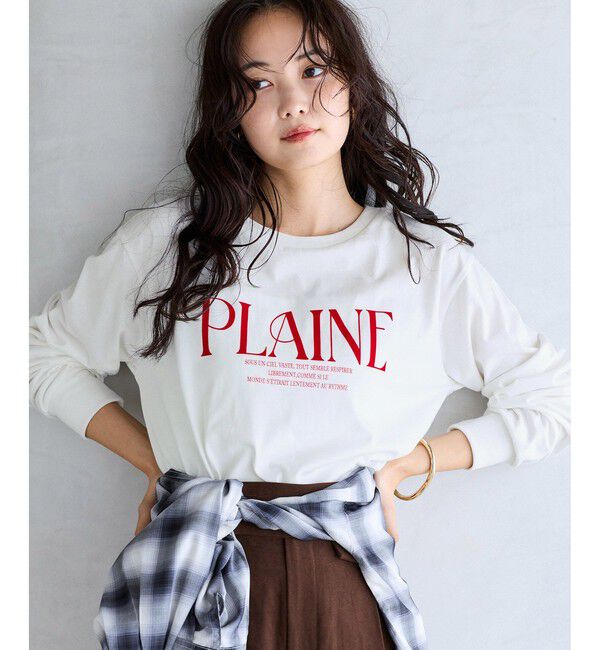VIS「ロゴ＆フォトアソートロングTシャツ」|Tシャツ・カットソー|