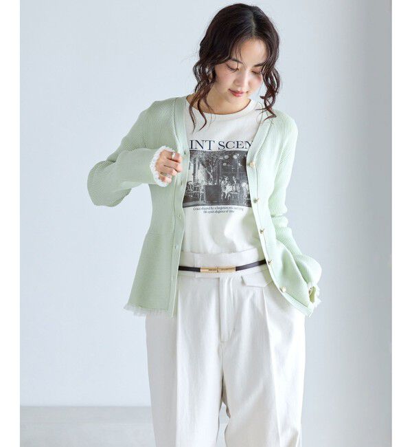 VIS「ロゴ＆フォトアソートロングTシャツ」|Tシャツ・カットソー|