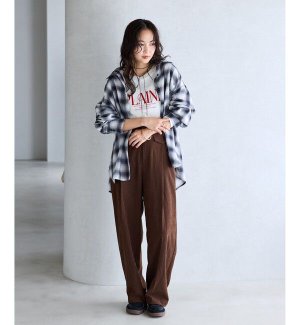 VIS「ロゴ＆フォトアソートロングTシャツ」|Tシャツ・カットソー|